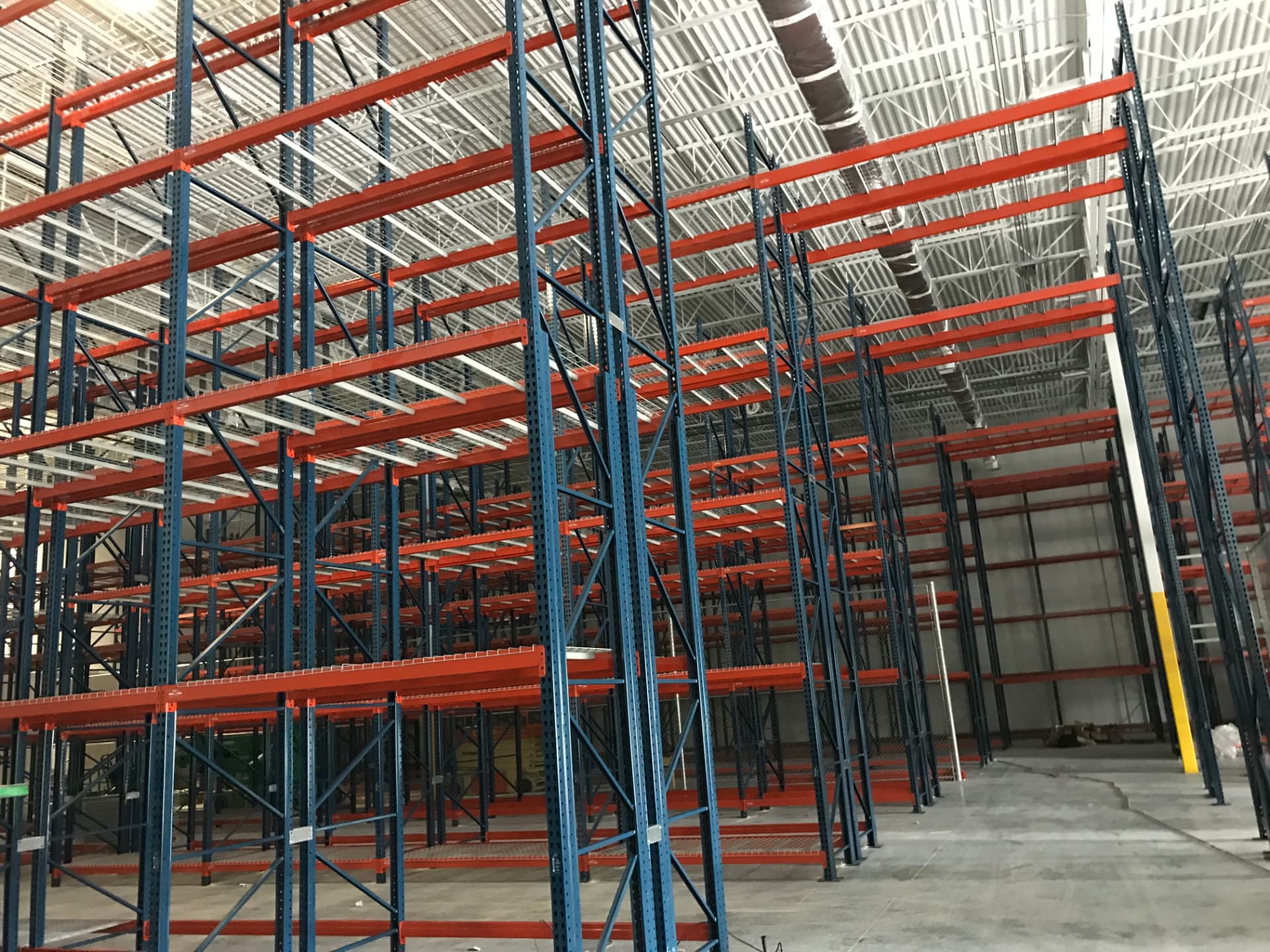 Pallet rack installation project 2