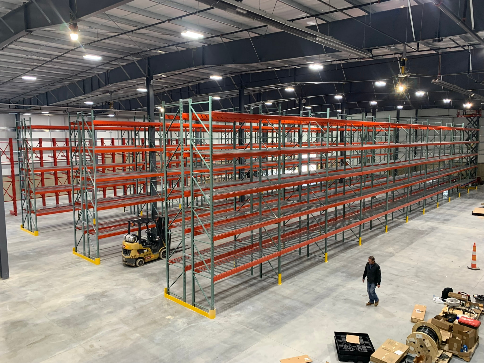 Pallet rack installation project 4