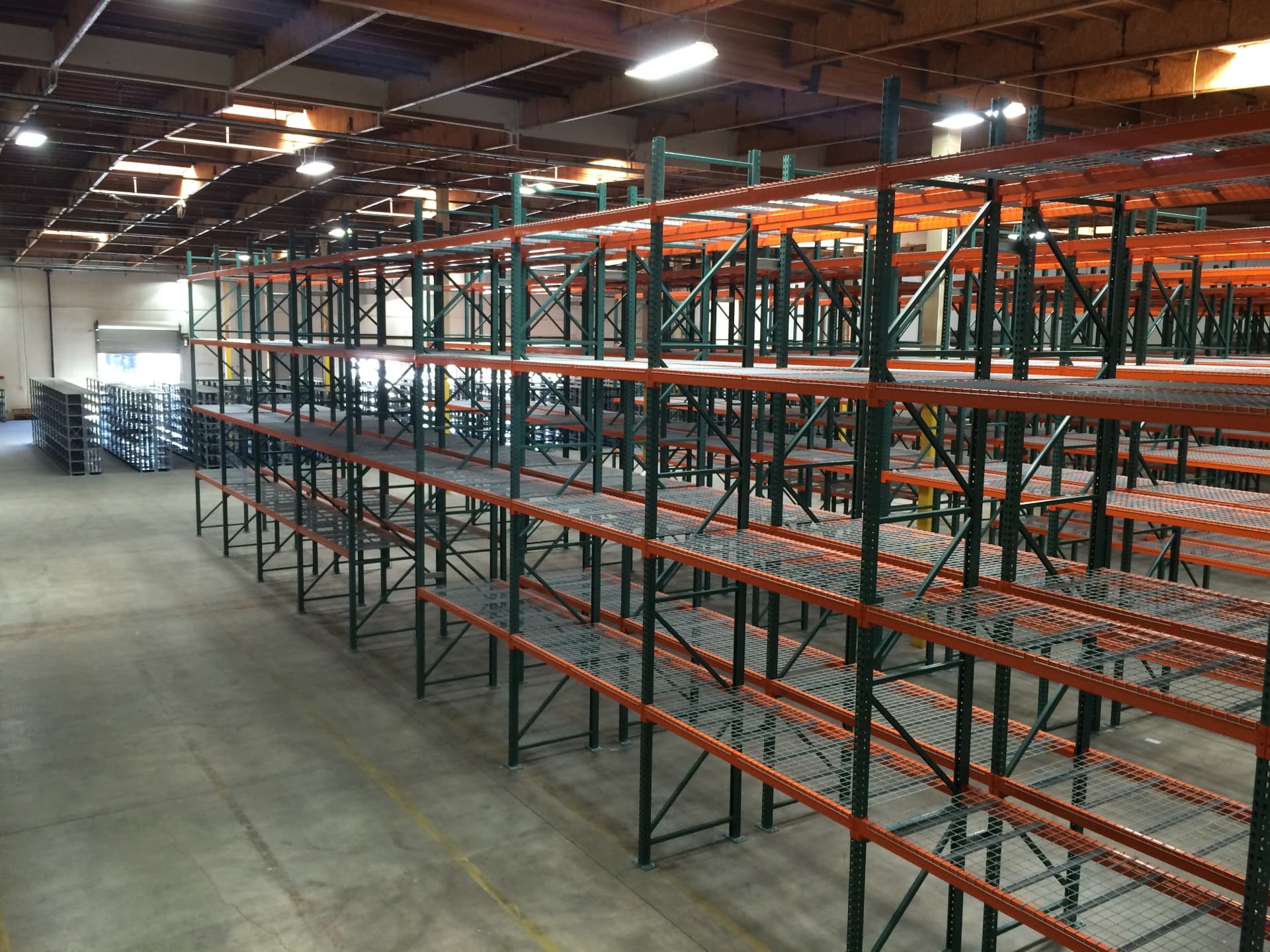 Pallet rack installation project 6