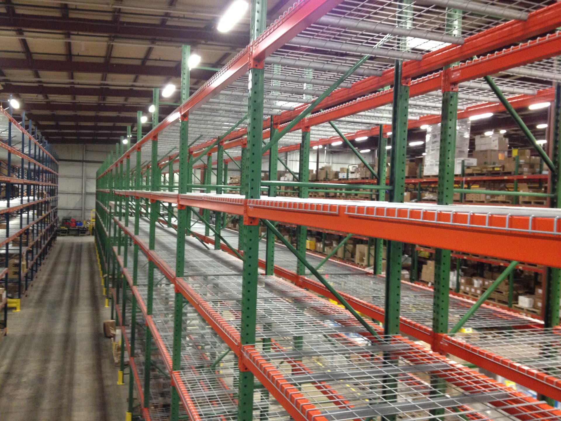 Pallet rack installation project 3