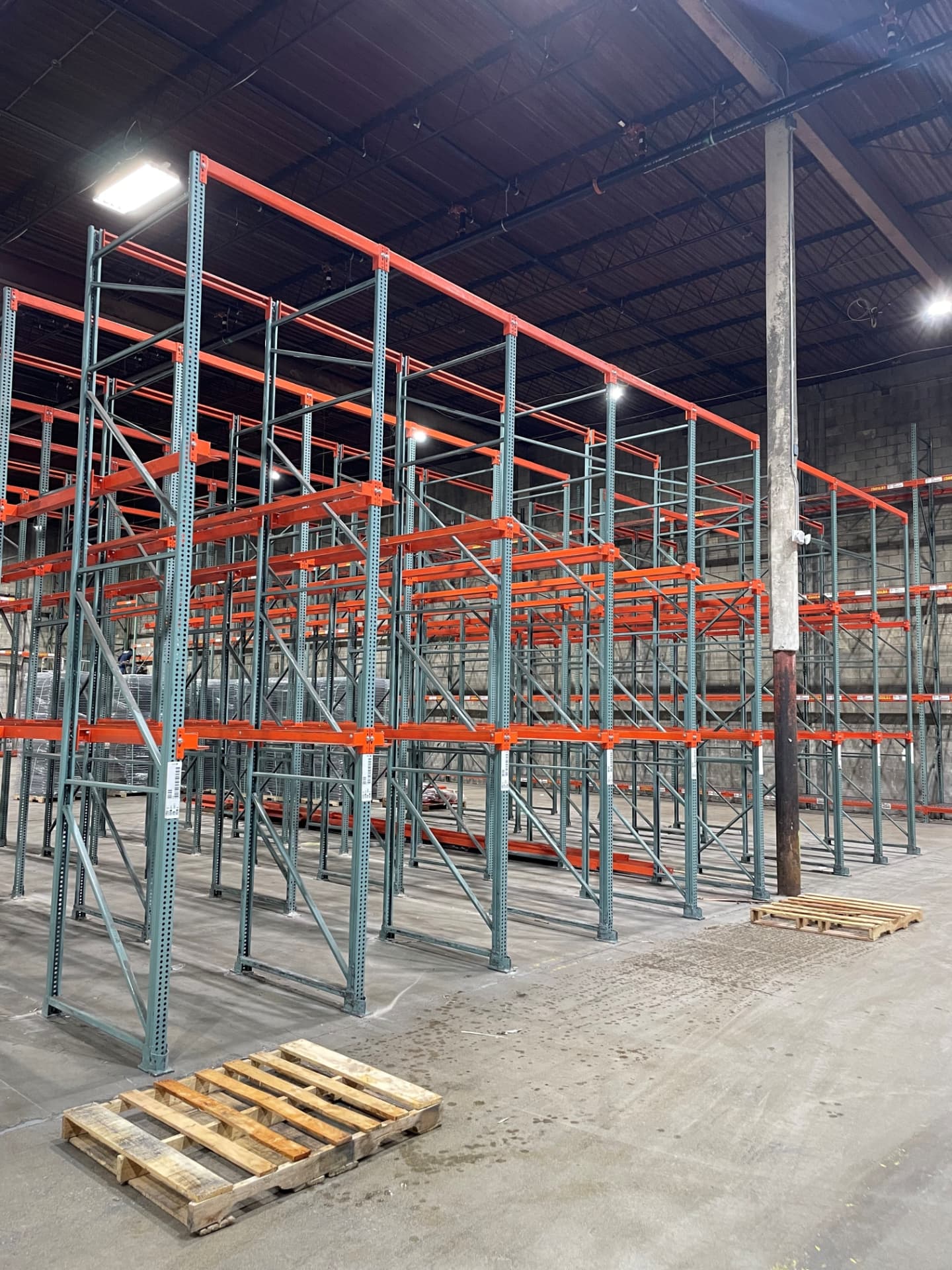 Pallet rack installation project 10
